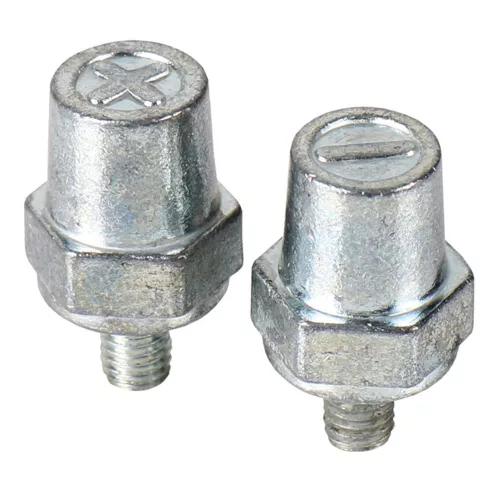 Adaptor Șurub pentru Baterie - Set de 2 Bucăți, M10, Zinc