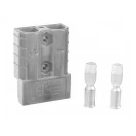   Conector Plug-In Baterie - 175A, Gri, Compatibil cu Redresoare