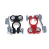 Set de Conectori pentru Baterie din Zinc, Compatibil cu Stâlpi Standard, Capacitate Maximă 800A, Interval de Temperatură -40°C la +90°C