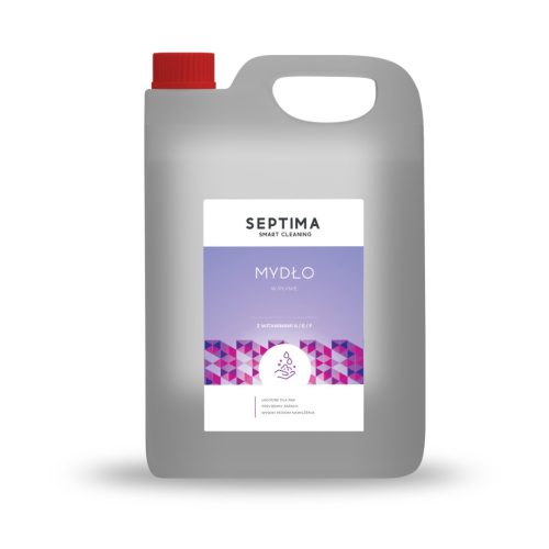 Săpun Lichid Septima 5 Litri - Cu Vitaminele A, E și F, Glicerină și Lanolină