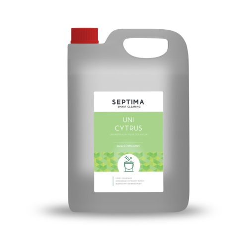 Septima Uni Citrus - Soluție Universală de Curățare 5 Litri cu Aromă de Citrice