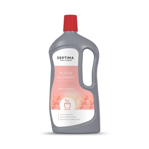 Septima Floor Flowers - Soluție de Curățare Pardoseli 1L - Uscare Rapidă, Curățare Fără Urme