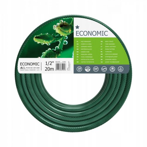 Furtun de Grădină Cellfast 3 Straturi, Rezistent la Radiații UV, 1/2", 15 m - Soluție Economică