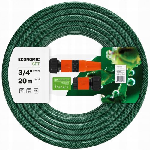 Set Furtun Economic 3/4" 20 m cu Accesorii - CELLFAST 10-102