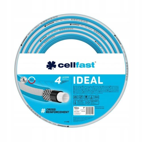 Furtun Grădină IDEAL 4 Straturi 1 Inch 10 Metri - Cellfast