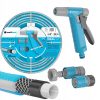Set Furtun Grădină IDEAL 1/2" 20 m + Hydron NOU - 4 Straturi, Rezistent la Radiații UV și Formarea Algelo, Presiune 27 bari