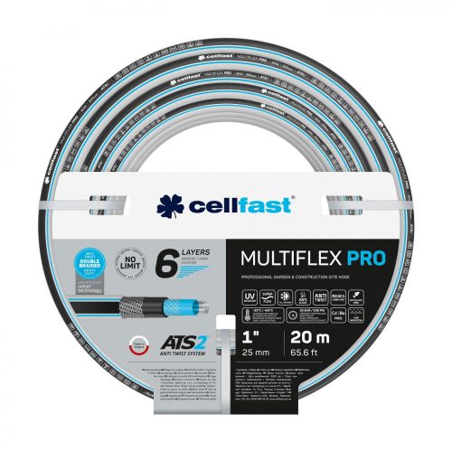 Furtun Grădină Profesional MULTIFLEX PRO ATS2™ 1" 20 metri