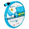 Furtun de Grădină Flexibil 1/2" 7,5 m - Set Complet de Duze, Rezistent la Radiații Ultraviolete, Tricanal, Fără Cadmiu și Bariu