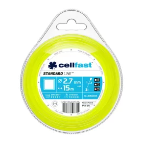   Cellfast STANDARD Damil pentru Motocoasă - Profil Pătrat, 2,7 mm x 15 m