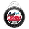 Fir de Tăiere Premium cu Particule de Aluminiu - Profil Stea, 3,0 mm x 15 m, Cellfast