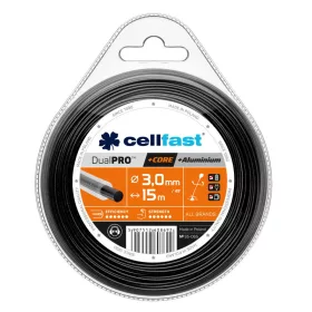   Cellfast Dual PRO™ Fir pentru Trimmer - Profil Rotund, 3,0 mm, 15 m