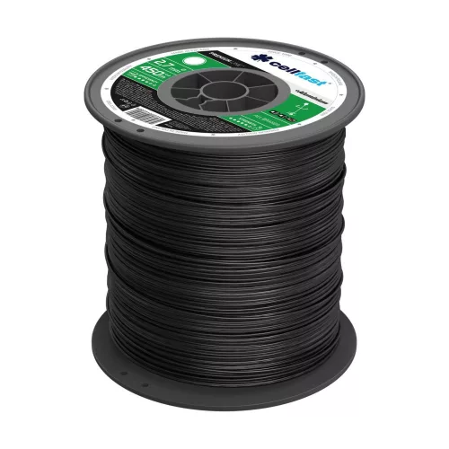 Damil Premium Cellfast cu Particule de Aluminiu - Profil Rotund, 2,7 mm x 450 m