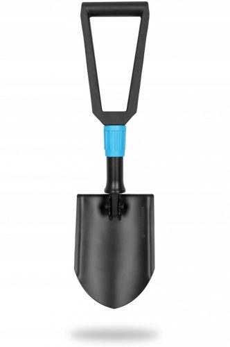 Cellfast ENERGO™ Lopată/Sapă Pliabilă pentru Camping și Drumeții - Oțel pentru Scule Durabil, Cap Blocabil în Două Poziții, Mâner Conturat, 585 mm, 0,9 kg
