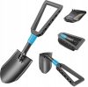 Cellfast ENERGO™ Lopată/Sapă Pliabilă pentru Camping și Drumeții - Oțel pentru Scule Durabil, Cap Blocabil în Două Poziții, Mâner Conturat, 585 mm, 0,9 kg