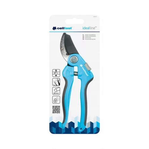 Foarfecă de Grădină IDEAL™ cu Nicovală - Diametru de Tăiere 16 mm, Mâner cu Aderență Sigură