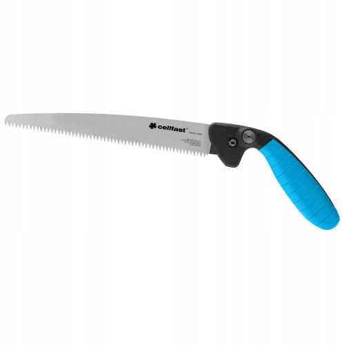 Fierăstrău de Mână Pliabil Cellfast ERGO - Dinți Căliți, Mâner Ergonomic, Lamă din Oțel de Înaltă Calitate