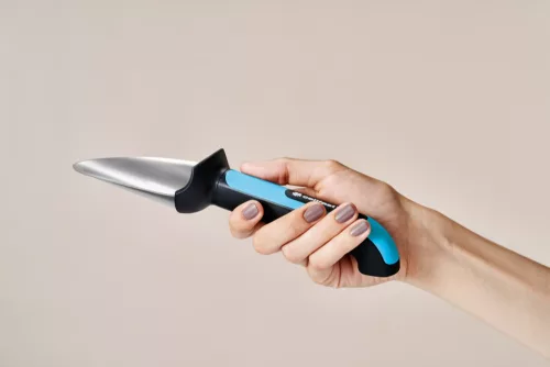 Cellfast ENERGO™ Spatulă Îngustă - Oțel Inoxidabil, Sistem de Siguranță la Atingere, Certificare TÜV GS