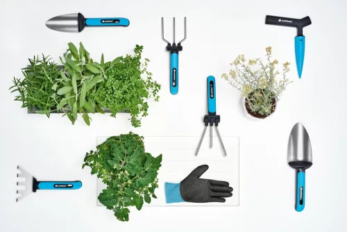 Set de Unelte pentru Îngrijirea Grădinii Cellfast ENERGO - 7 Piese din Oțel Inoxidabil și Compozit din Fibra de Sticlă cu Tehnologie AtingereSigură