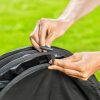Coș de Grădină 56 Litri - Frunze, Iarbă, Crengi și Buruieni - Cellfast - Material Întărit, Rezistent la Rupere, Sistem cu Arc