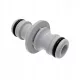 Conector Dublu IDEAL 3/4", 1/2"-5/8" (Plastic, ABS) pentru Furtunuri