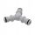Distribuitor Triplă pentru Furtun de Grădină (Plastic ABS) IDEAL 3/4", 1/2"-5/8" - Cellfast Ideál Line