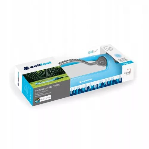 Cellfast IDEAL TURBO 18 Duze Inga Stropitor - 150-250 m², 12/19,5 l/min, 9,5×11/15×16 m