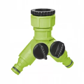   Distribuitor Dublu Economic Cellfast 3/4" și 1" pentru Irigații Grădină