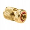 Conector Rapid cu Opritor 1/2" Alamă, Cellfast 52-820, UTILIZARE INTENSIVĂ