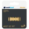 Cellfast Cuplaj Dublu 1/2" și 3/4" din Alamă - Construcție Durabilă din Alamă