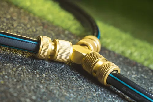 Conector T din Alamă pentru Furtun de Grădină 19 mm, 13 mm