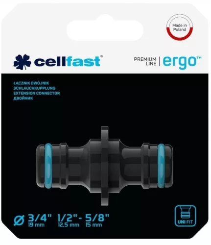 Cutie de Conectare CELLFAST ERGO PVC 1/2", 3/4", 5/8" cu Conector Rapid