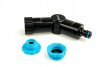Adaptor Robinet ERGO 1/2-3/4-1" cu Filet Interior, Unghi Reglabil Continu