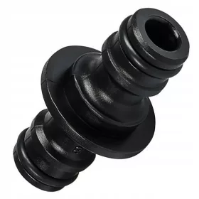   Conector Rapid Dublu pentru Furtunuri de Grădină ECONOMIC 3/4", 1/2"-5/8"