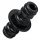 Conector Rapid Dublu pentru Furtunuri de Grădină ECONOMIC 3/4", 1/2"-5/8"