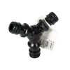 Conector Y ECONOMIC 3/4", 1/2"-5/8" - Durabil și Versatil Accesoriu pentru Sistem de Irigație