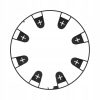 Conector Intern CELLFAST ECONOMIC G1/2" (21 mm) cu Tehnologie de Potrivire Uniformă, Presiune Maximă 6 Bari
