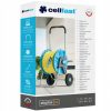 Cellfast ALUPLUS Cărucior pentru Furtun - Capacitate 60m, 1/2", Aluminiu Rezistent la Coroziune