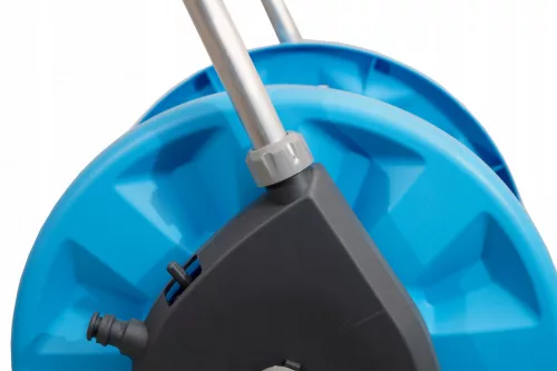 Cellfast Compact Cărucior pentru Furtun de Grădină 1/2" cu Capacitate de 45 m, Presiune de 6 bari, din Material ABS și Aluminiu