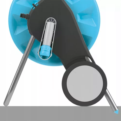 Cellfast Compact Cărucior pentru Furtun de Grădină 1/2" cu Capacitate de 45 m, Presiune de 6 bari, din Material ABS și Aluminiu