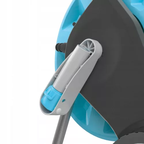 Cellfast Compact Cărucior pentru Furtun de Grădină 1/2" cu Capacitate de 45 m, Presiune de 6 bari, din Material ABS și Aluminiu