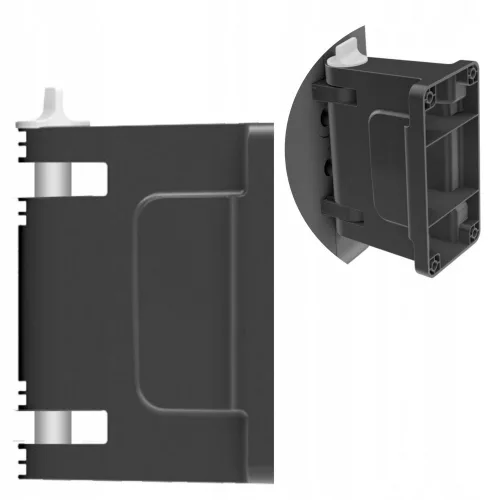 Suport de Perete Cellfast pentru Tamburi de Furtun - Structură din Aluminiu, Capacitate de 20 kg, 1/2" / 45 m