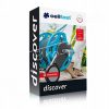 Cellfast DISCOVER Cărucior pentru Furtun Grădină cu Capacitate de 60 m (1/2"), 45 m (5/8"), 30 m (3/4")