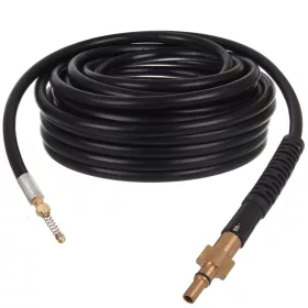 Prémium csatornatisztító tömlő rugós fúvókával (20 m, 200 bar, Black & Decker / Bosch / MacAllister)