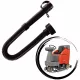 Țeavă de Scurgere Apă Curată și Murdară cu Conector pentru Hako B115R - Lungime 1000 mm, Diametru 38 mm