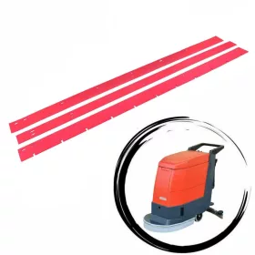   Racletă de Aspirare Compatibilă HAKO E/B 530 / 650 / 655 - 945/965 mm, Cauciuc Natural