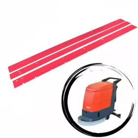   Racletă de Aspirare Compatibilă HAKO E/B 450 din Cauciuc Natural, 860mm