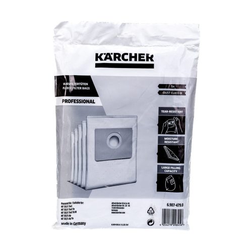 Sac Sintetic 35 Litri pentru Aspiratoare Karcher - Compatibilitate Extinsă