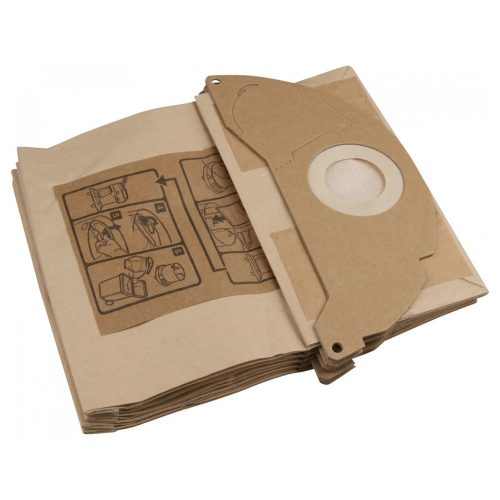 Sac de Hârtie 5 Bucăți Compatibil Karcher WD2 A2004 MV2 2054 2024 (6.904-322.0) pentru Aspiratoare