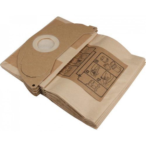 Sac de Hârtie 5 Bucăți Compatibil Karcher WD2 A2004 MV2 2054 2024 (6.904-322.0) pentru Aspiratoare