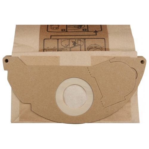 Sac de Hârtie 5 Bucăți Compatibil Karcher WD2 A2004 MV2 2054 2024 (6.904-322.0) pentru Aspiratoare
